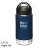 Klean Kanteen Insulated Stainless-Steel Wide-Mouth Bottle with Loop-Top Cap - 12 fl. oz.