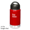 Klean Kanteen Insulated Stainless-Steel Wide-Mouth Bottle with Loop-Top Cap - 12 fl. oz.