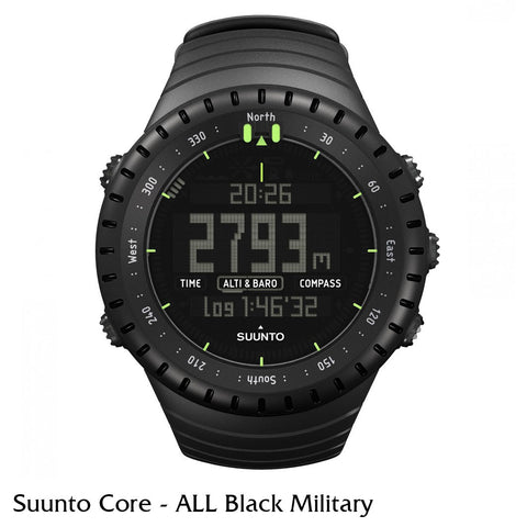Suunto Core Multifunction Watch - All Black