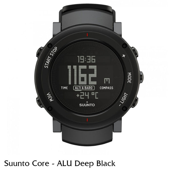 Suunto Core Multifunction Watch Alu Deep Black Vassar Outdoors