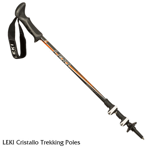 LEKI Cristallo Trekking Poles - Pair