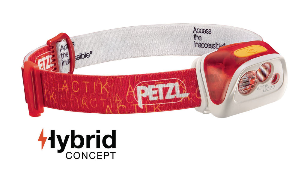 Petzl ACTIK CORE Rechargeable Headlamp 350 lumens – Vassar Outdoors