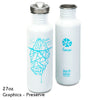 Klean Kanteen Graphics Collection Stainless Steel Bottle with All Stainless Loop-Top Cap - 27 fl. oz.