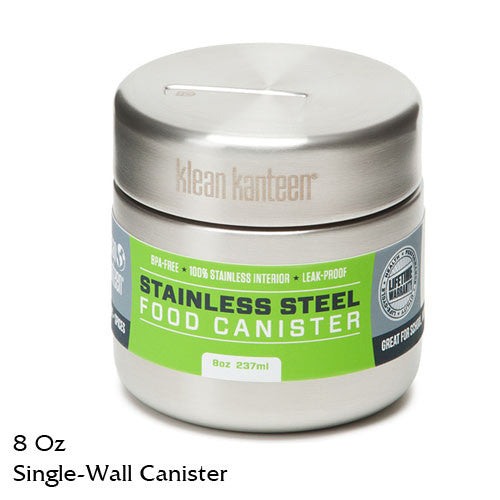 Klean Kanteen Single Wall Food Canisters - 8/16 fl. oz. – Vassar