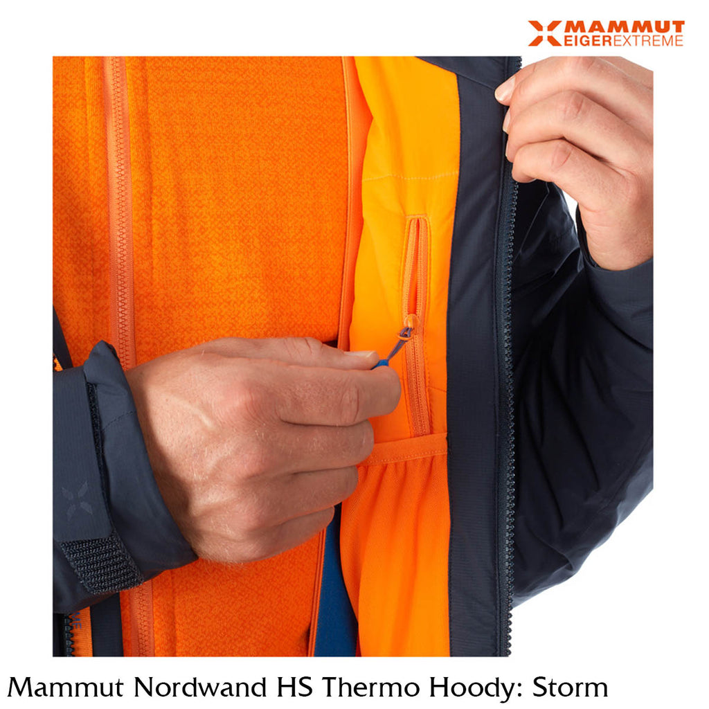 Mammut Nordwand HS Thermo Hoody Mens – Vassar Outdoors