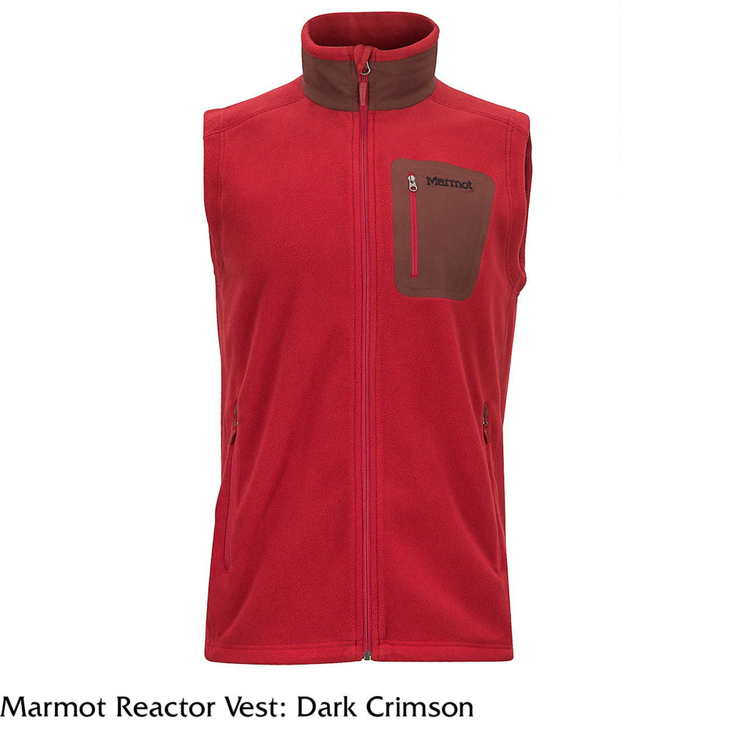 Marmot fleece vest mens discount